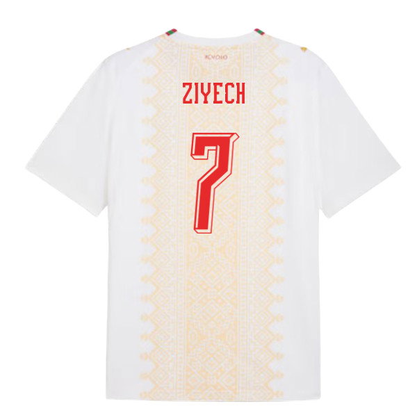 2026-2027 Morocco Away Shirt (Ziyech 7)-SoccerKits Hub | Buy Soccer Jerseys Online